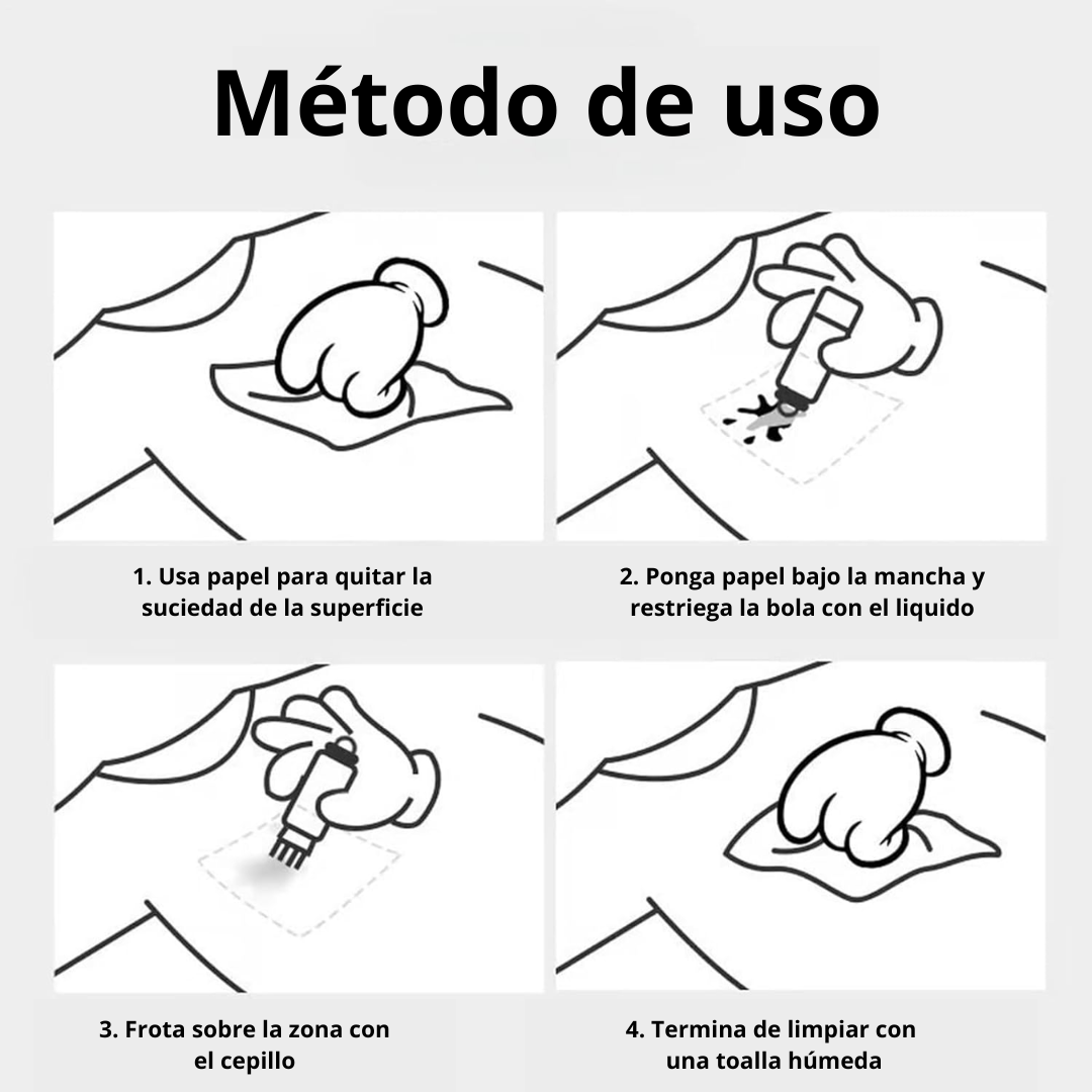 Bolígrafo Quitamanchas Llavero